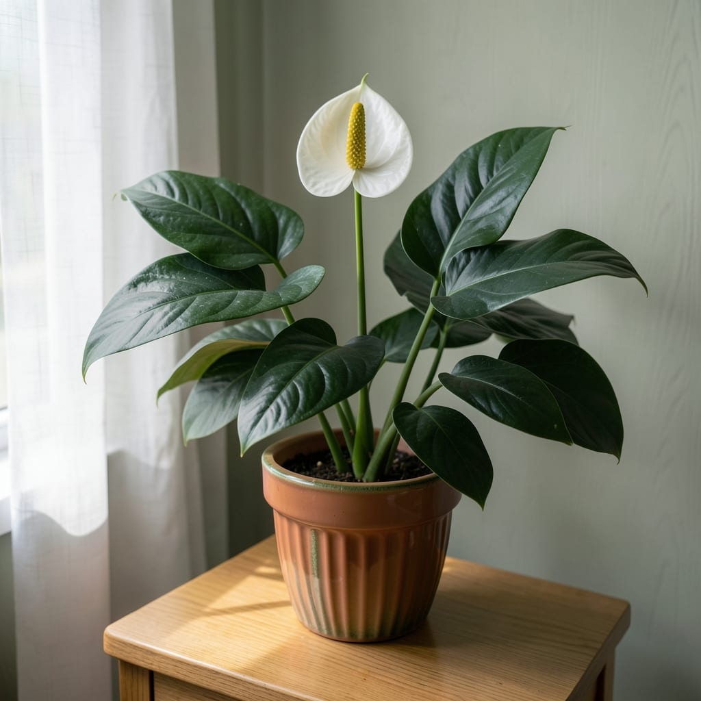 How Much Light Does a Peace Lily Plant Need: Low-Light Survival Guide for Thriving Leaves