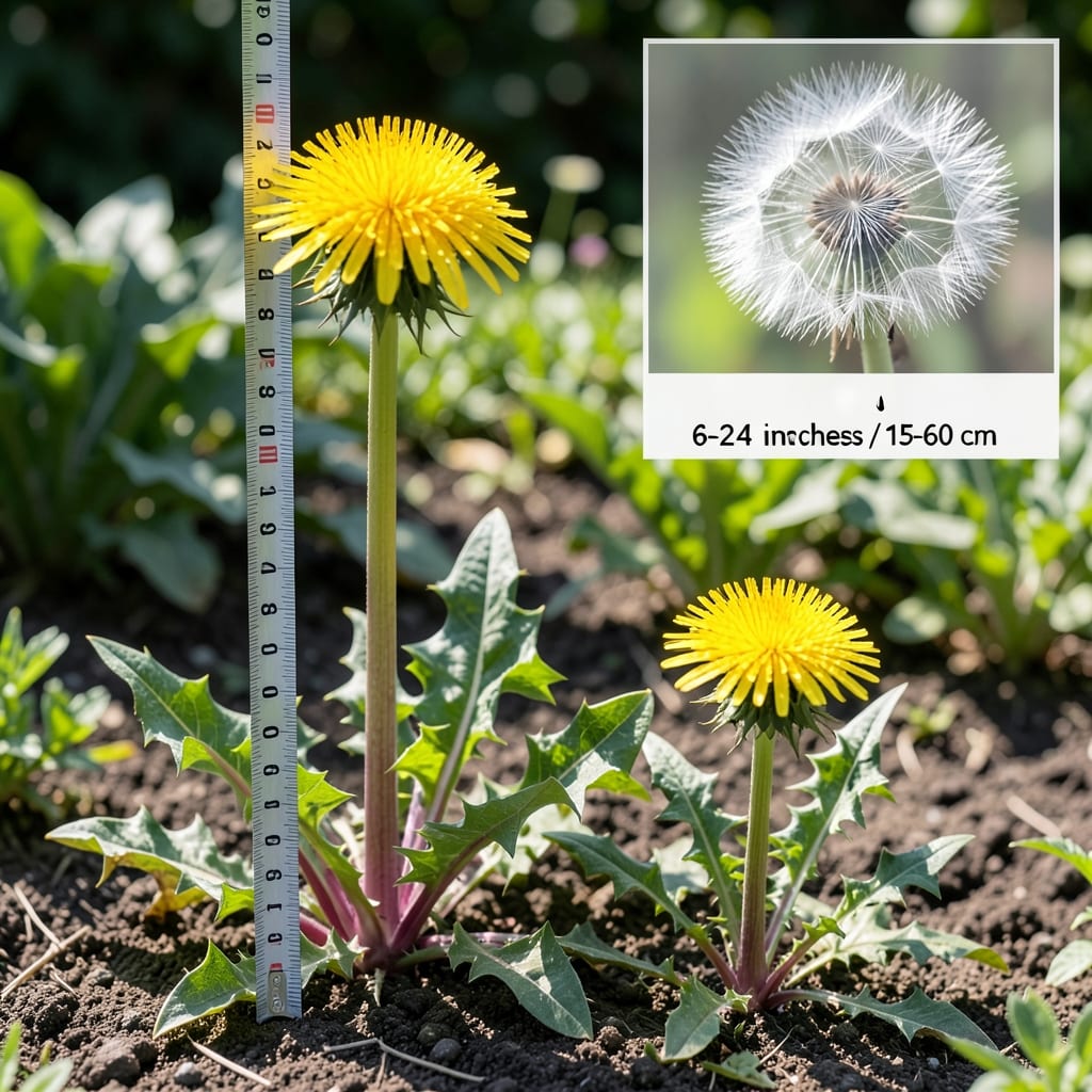 How Tall Can Dandelions Grow: Wild vs Cultivated Height Secrets Revealed