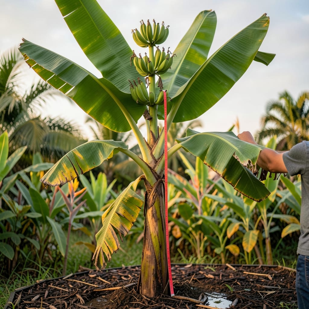 How Tall Do Banana Plants Grow: Variety Heights from Compact to Towering