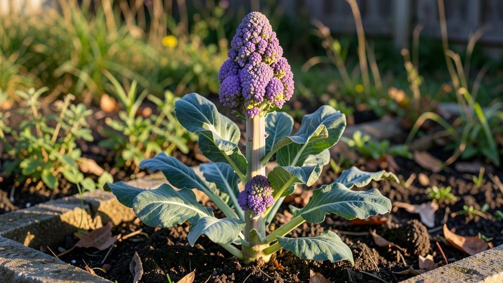 How Tall Does Purple Sprouting Broccoli Grow: Stalk Height Secrets for Trellis vs Free-Standing Plants