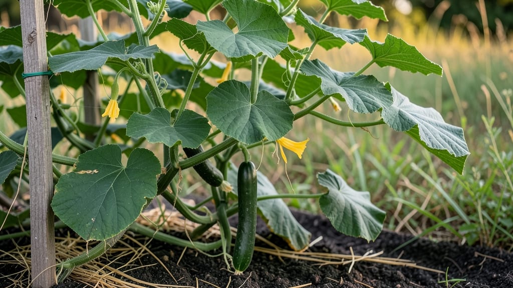 How Tall Do Straight Eight Cucumbers Grow: Vining Habits and Space-Saving Tips
