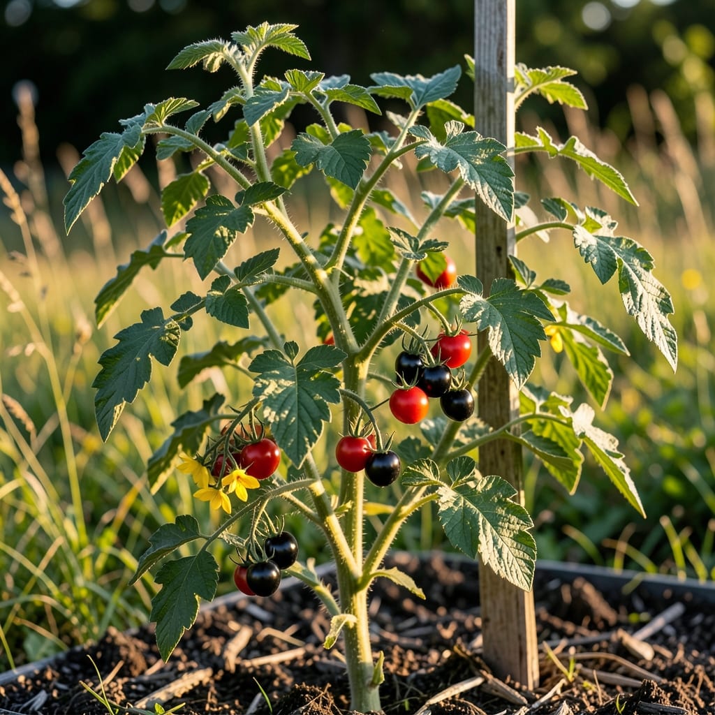 How Tall Do Black Cherry Tomato Plants Grow: Variety-Specific Heights & Trellis Needs
