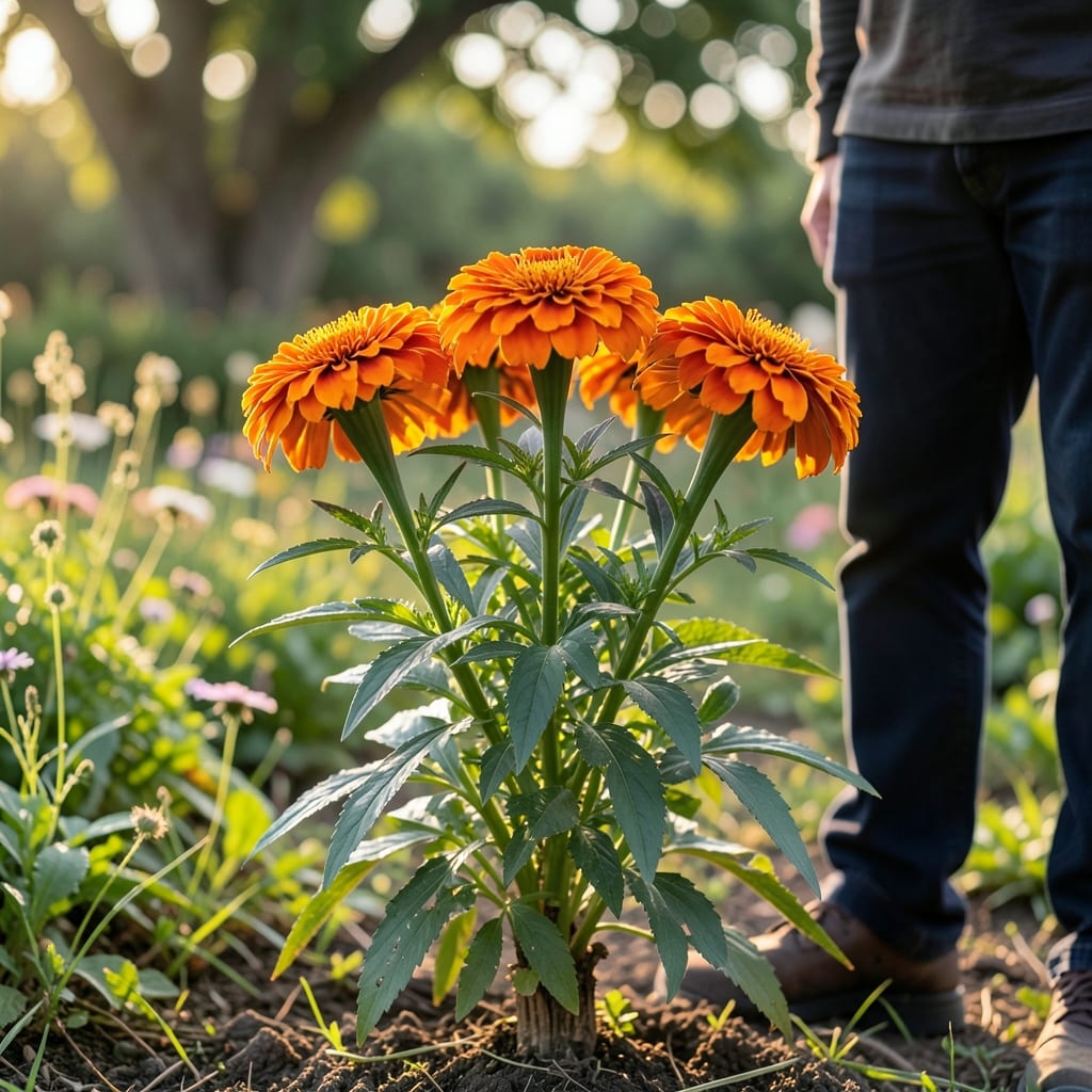 How Tall Do African Marigolds Grow: Compact vs. Towering Varieties Compared