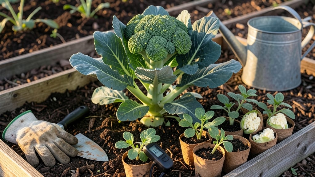 When to Plant Broccoli in NC Fall: Frost-Date Math for 90-Day Harvests