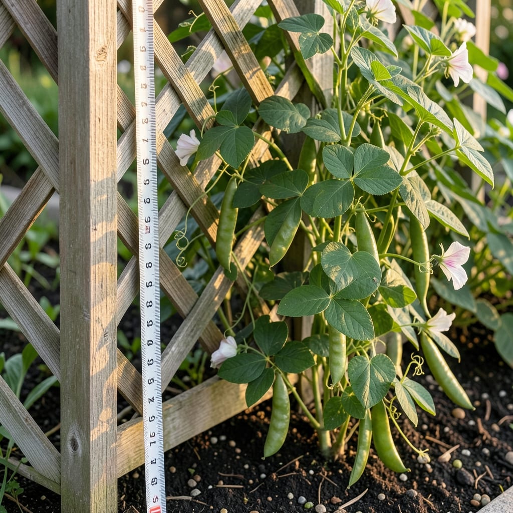 How Tall Do Alaska Peas Grow: Space-Saving Trellis Guide for Small Gardens