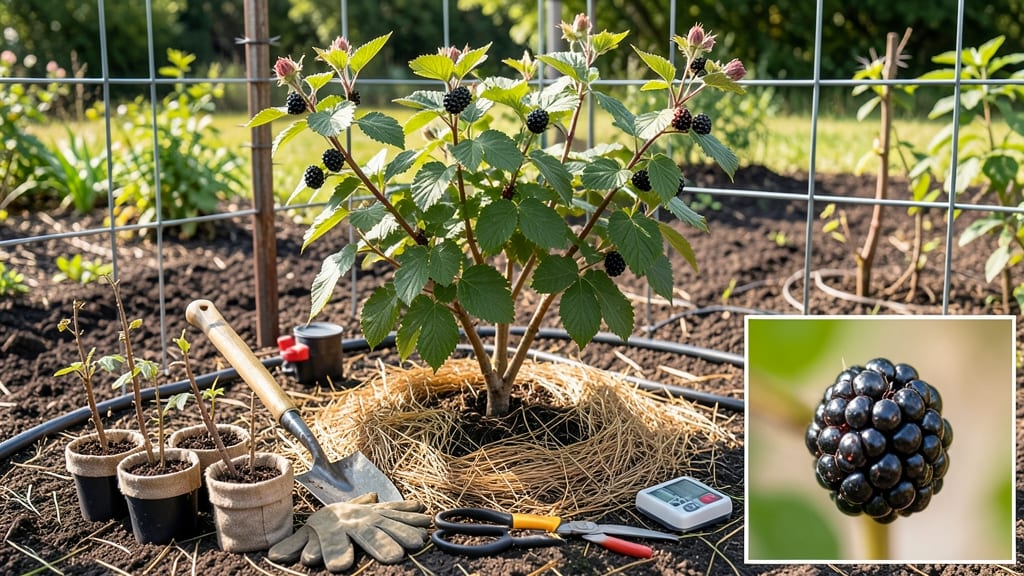 When to Plant Blackberries in Louisiana: Chill-Hours Guide for Bigger Harvests