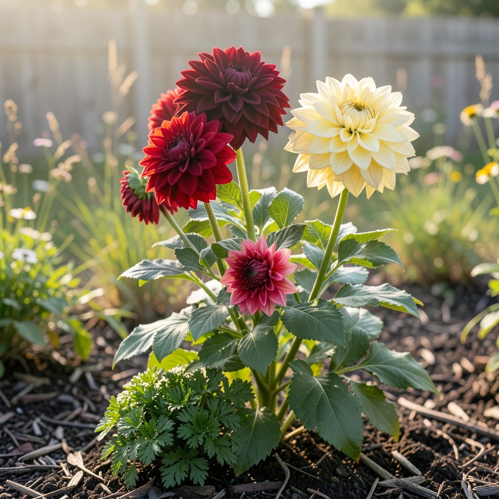 How Tall Dahlias Grow: Season-Long Height Tracker by Variety