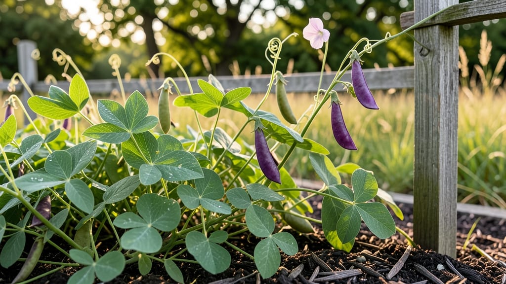How Tall Do Purple Hull Peas Grow: Trellis vs Bush Heights Explained