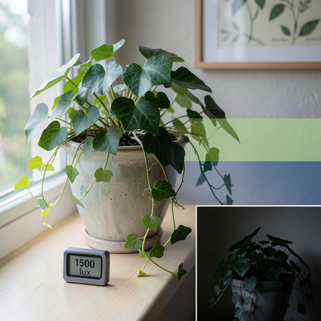 How Much Light Does an Ivy Plant Need: Thriving in Low to Bright Indirect Spots