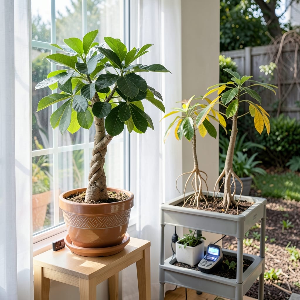 How Much Light Does a Money Tree Plant Need: Ideal Brightness Zones for Lush Growth