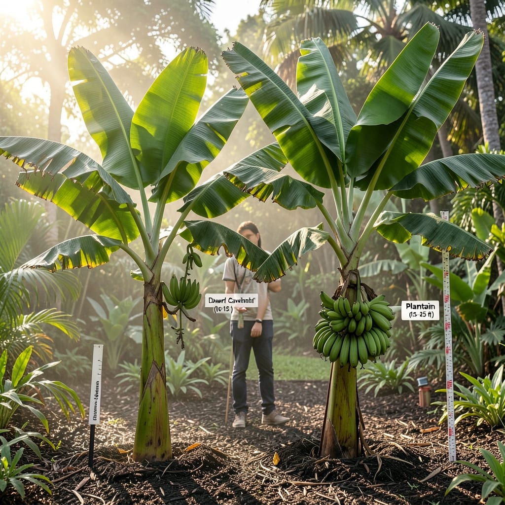 How Tall Can a Banana Tree Grow: From 15 to 30 Feet—Key Varieties Revealed