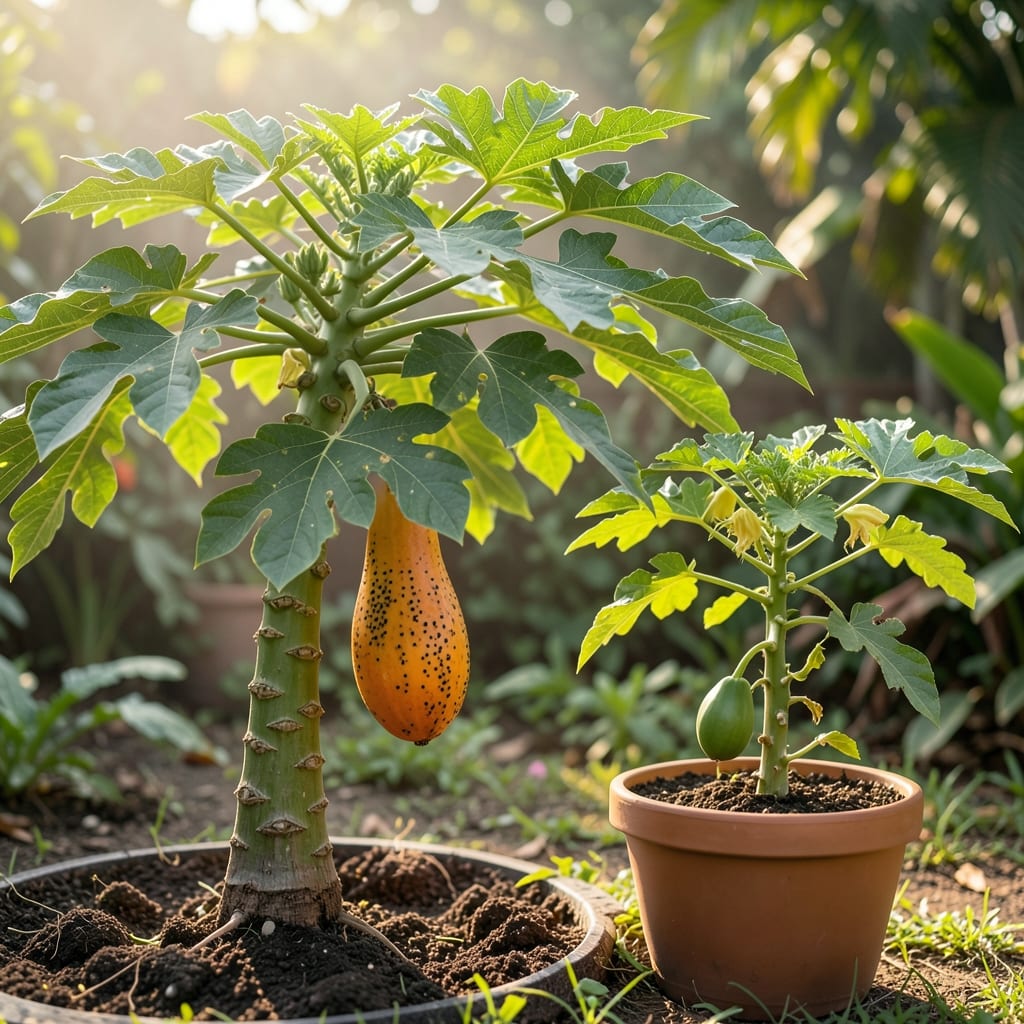 How Tall Can a Papaya Tree Grow: Dwarf vs. Giant Varieties & Space Needs
