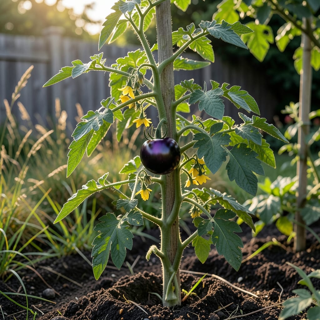 How Tall Do Black Krim Tomatoes Grow: Variety-Specific Heights and Trellis Needs