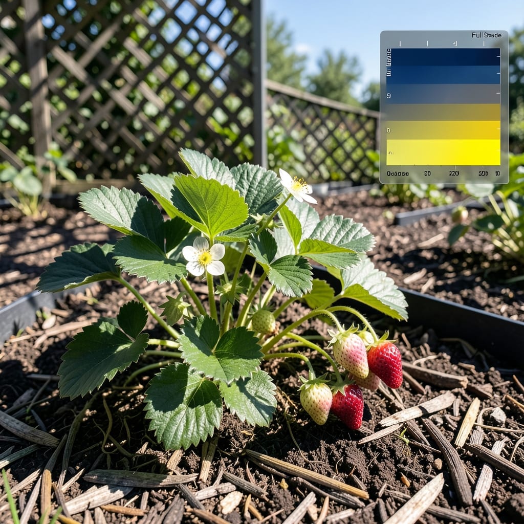 How Much Light Do Strawberry Plants Need: Sunlight Hours Breakdown for Maximum Fruit