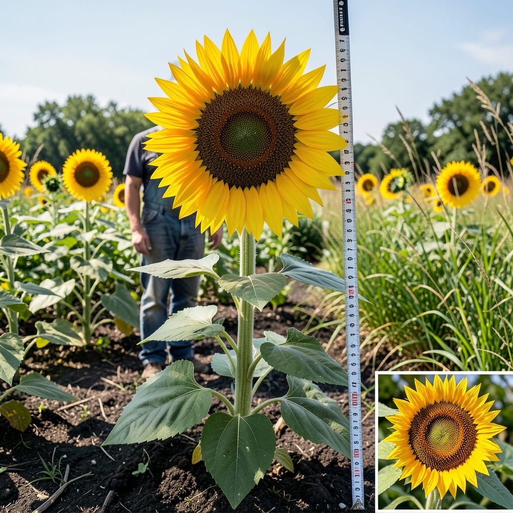 How Tall Can Mammoth Sunflowers Grow: Real Heights by Variety and Proven Care Tips