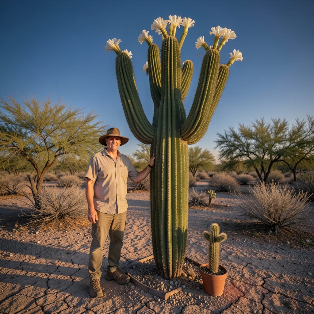 How Tall Can Cactus Grow: From Tiny 1-Inch to 60-Foot Giants
