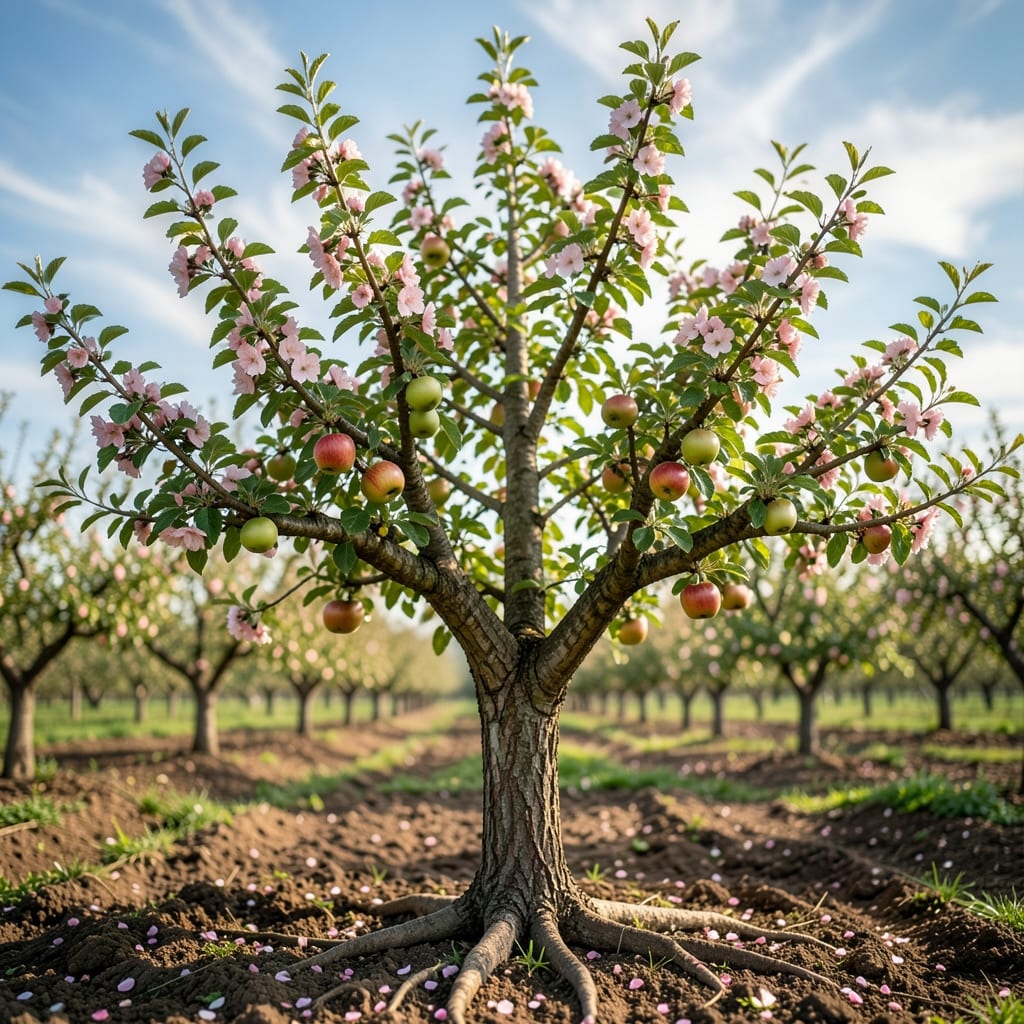 How Tall Apple Trees Grow: Variety Height Charts and Spacing Rules for Small Gardens