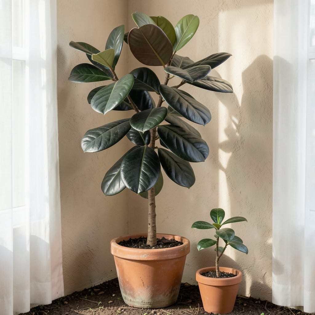 How Tall Can Rubber Plants Grow: Variety-Specific Limits & Care to Maximize Height